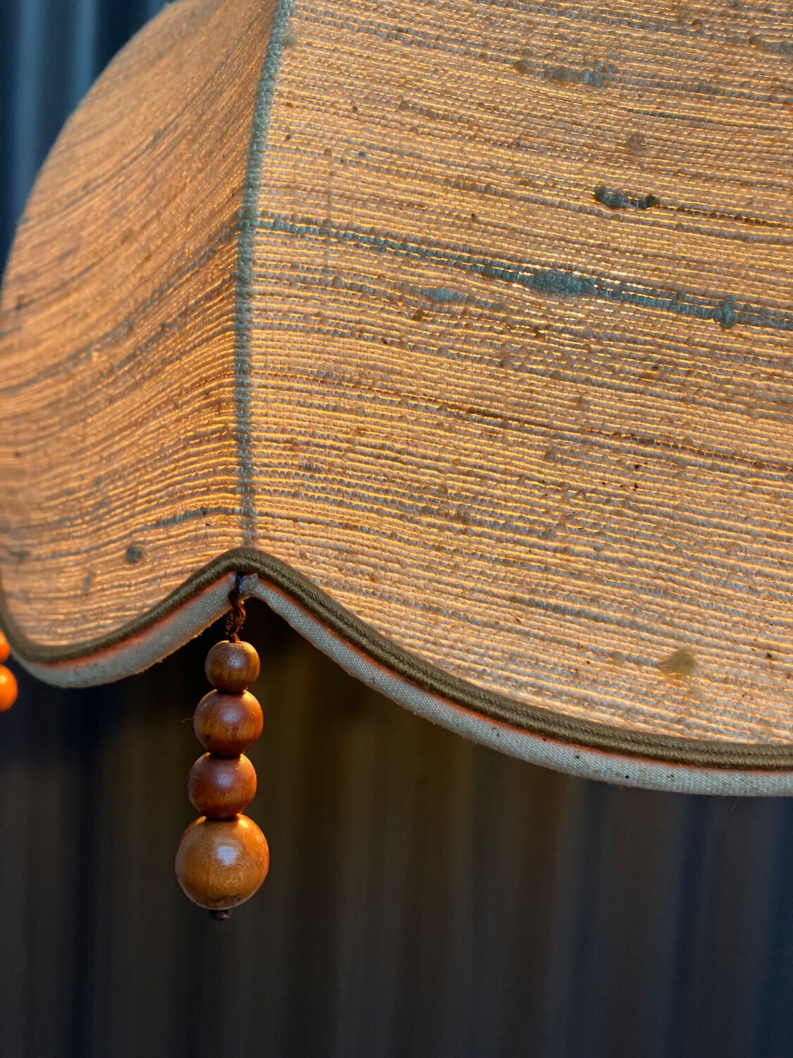 Vintage flower pendant light