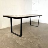 Modernist coffee table in glazed ceramic, circa 1960