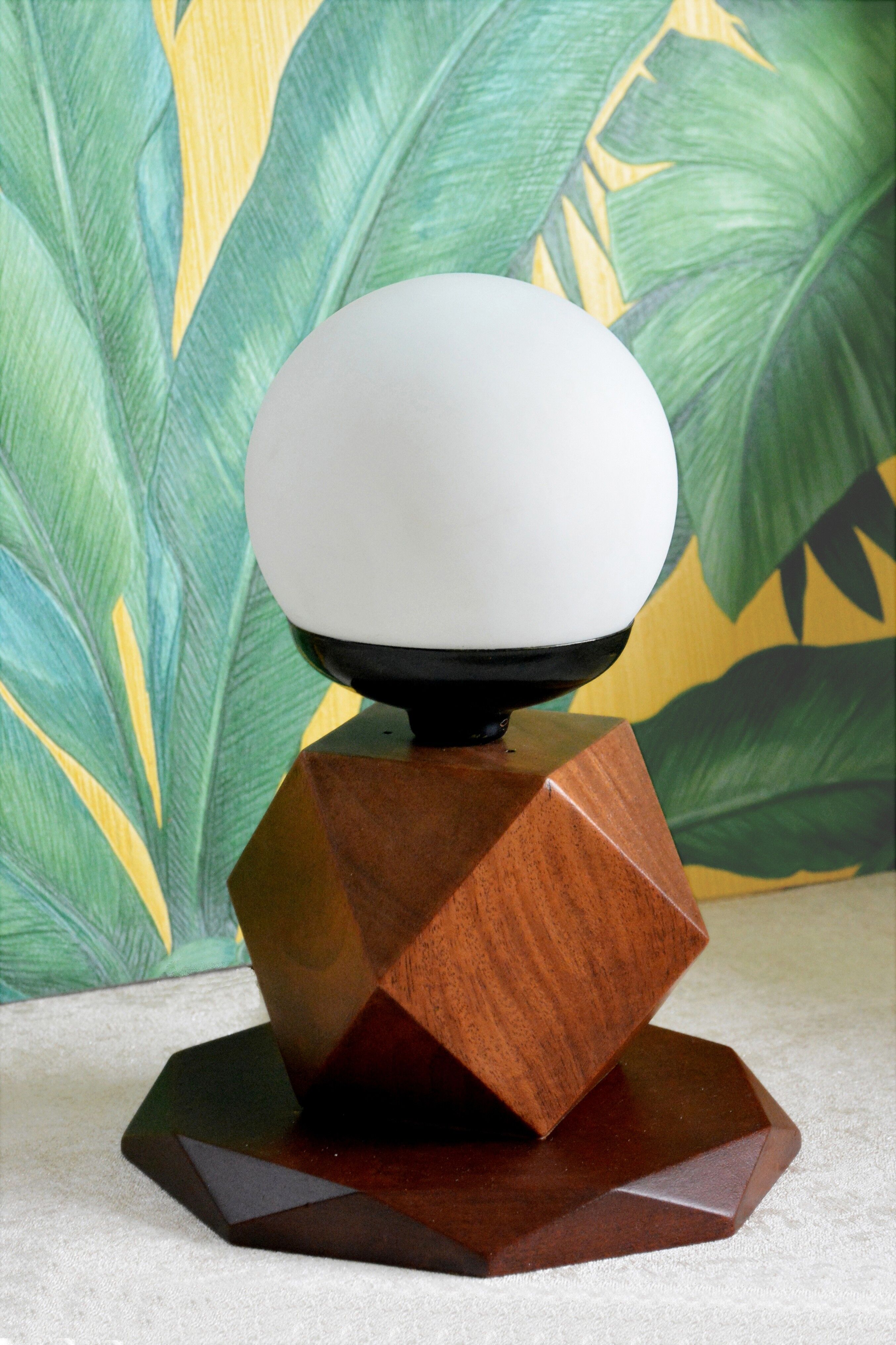 French art deco table lamp 30s