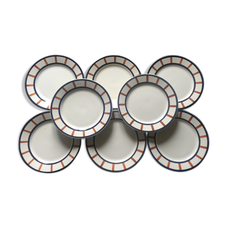 8 Bearn dessert plates