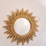 Gold color mirror
