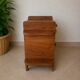 Vintage Art Deco bedside console.