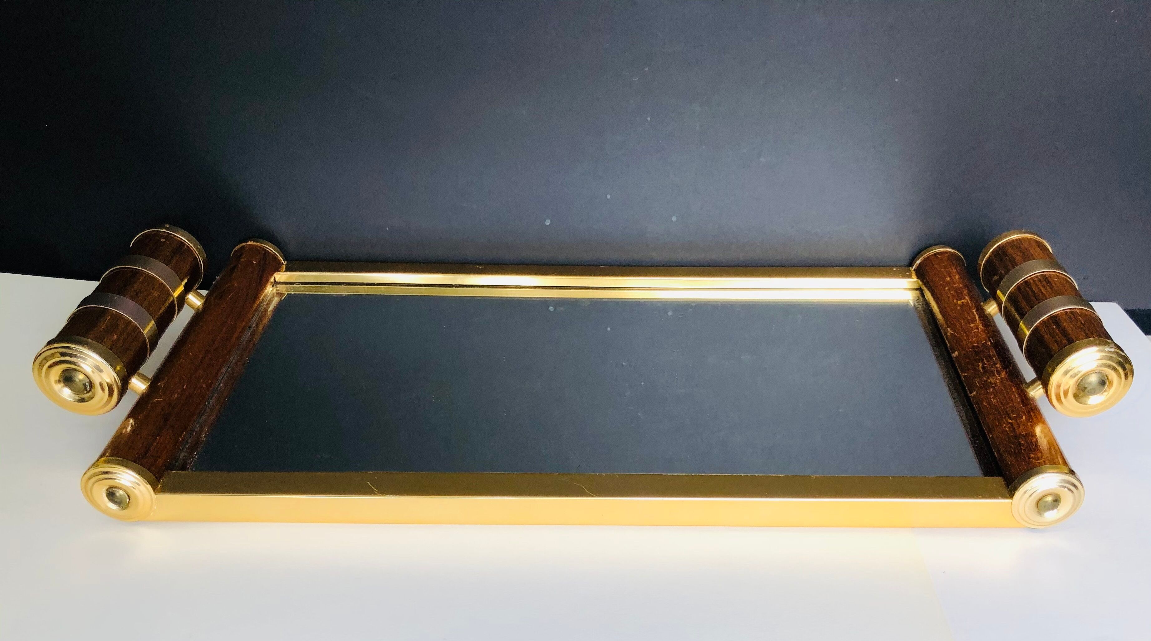 Art Deco mirror tray