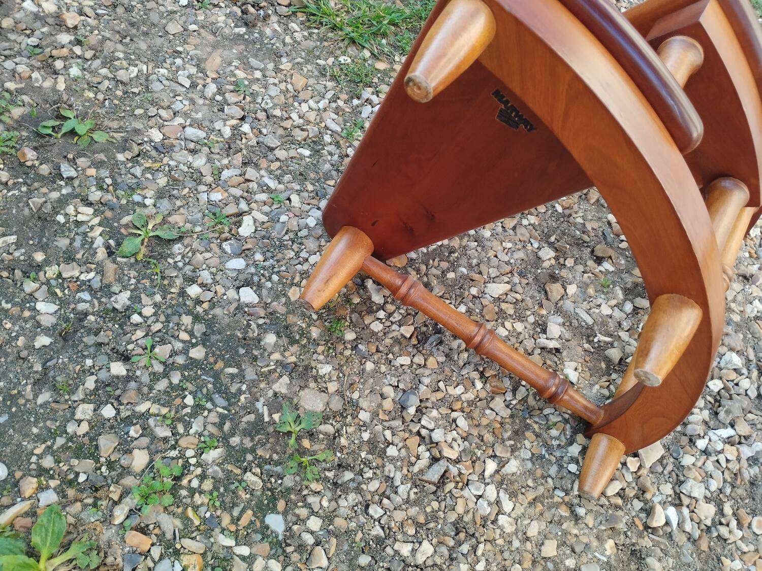 Escalier de bibliothèque ancien vintage