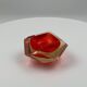 Murano 60s Sommerso Glass Vase - Mid Century Artisanal Vase Seguso Style