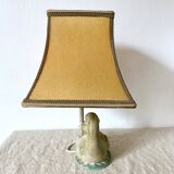 Vintage ceramic duck lamp