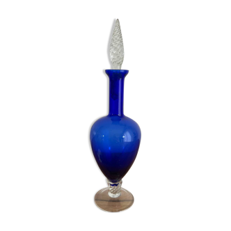 Vintage blue carafe