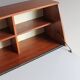 Teak and white formica secretary