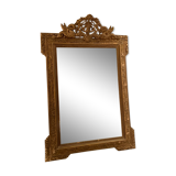 Golden mirror 1900s 73x110cm