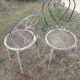 Garden chairs metal