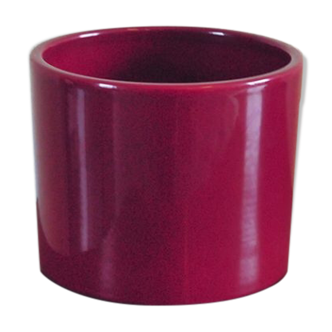 Medium red flowerpot