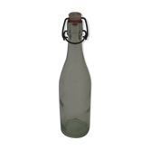 Bouteille à fermeture mecanique en verre blanc
