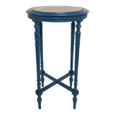 Napoleon III Modernized Guéridon Table in Blue