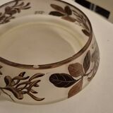 Moda flower glass bowl