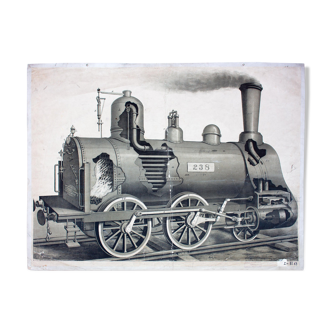 Displays educational locomotive, 1912