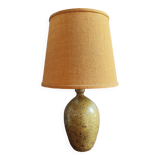 Pyrite stoneware lamp