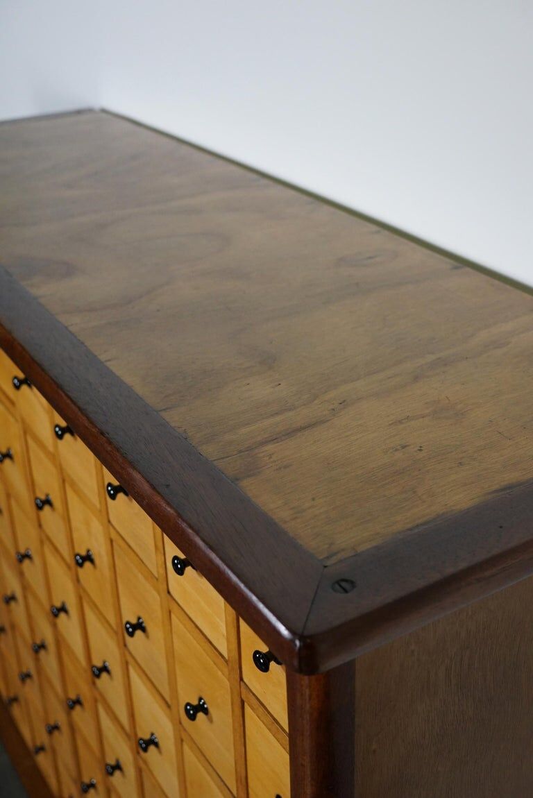 Dutch industrial apothecary's cabinet of the 20th century