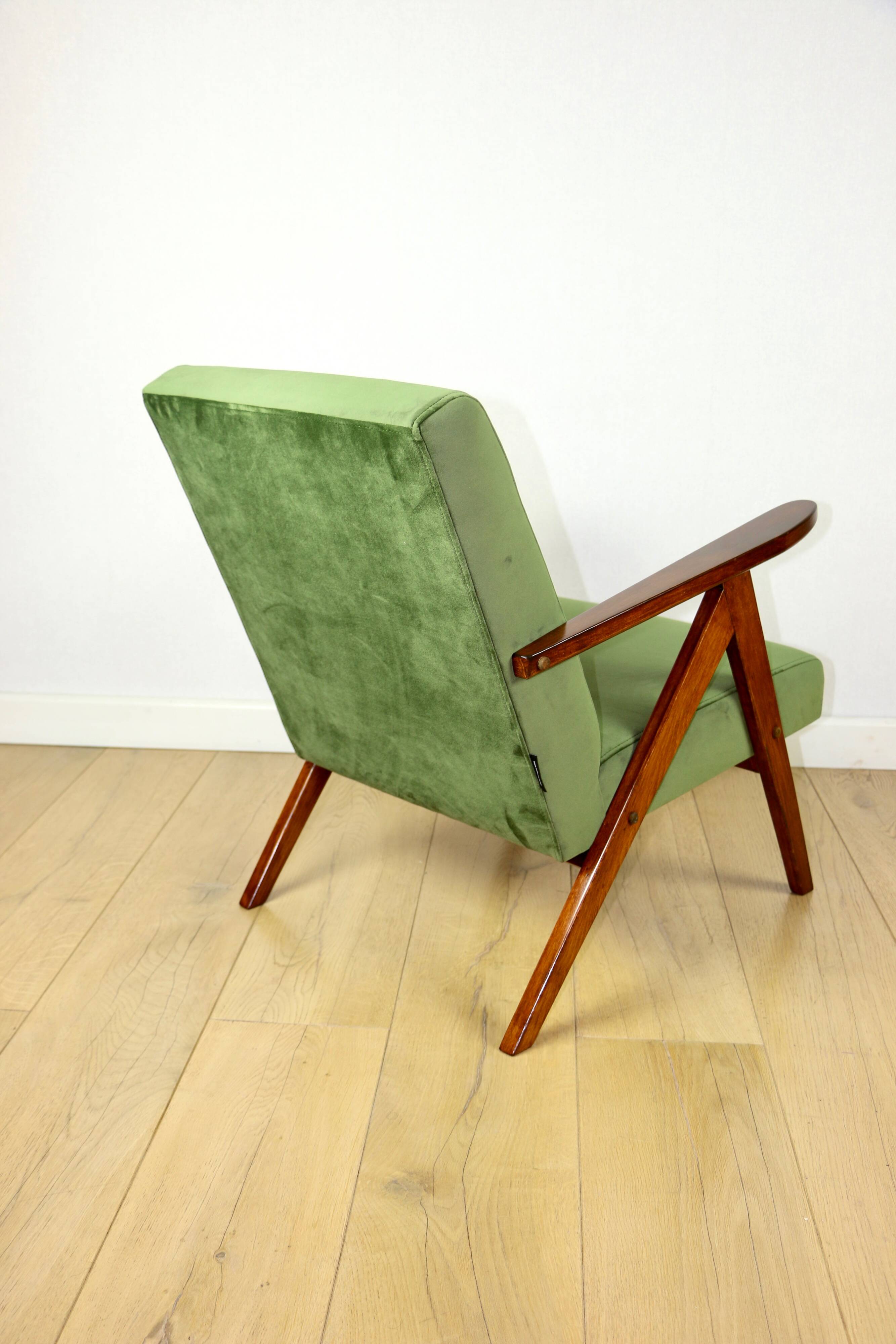 B-310 VAR armchair sea green olive velvet