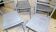 Lot de 4 chaise 1950 luterma peintes