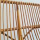 Antique rattan bench