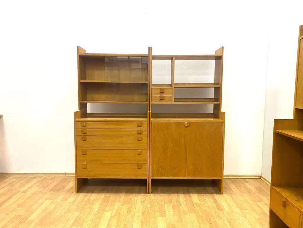 Modular Chest of Drawers with Extension, ÚLUV (Beautiful Room), 1960s, Czechoslovakia
