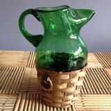 Vintage green pitcher