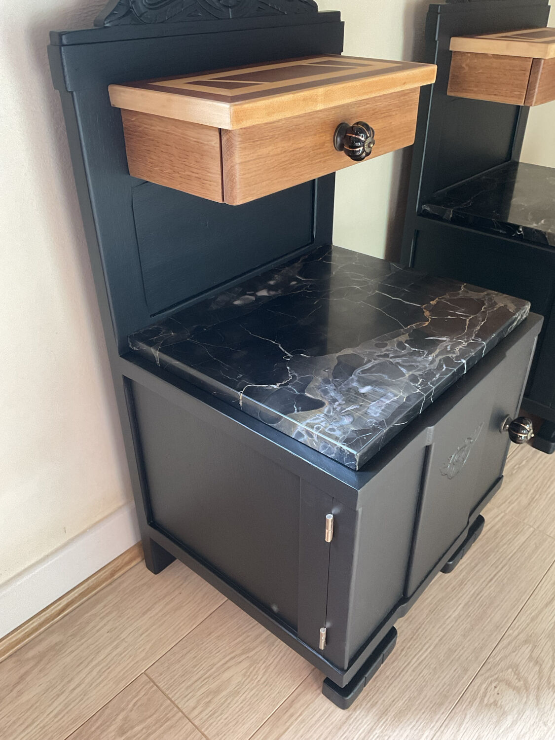 Art Deco bedside tables