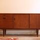 Scandinavian teak enfilade from the 1960s.