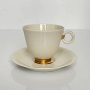 Art Deco style coffee and tea service, Ruhlmann model, Maison Vignaud, Limoges