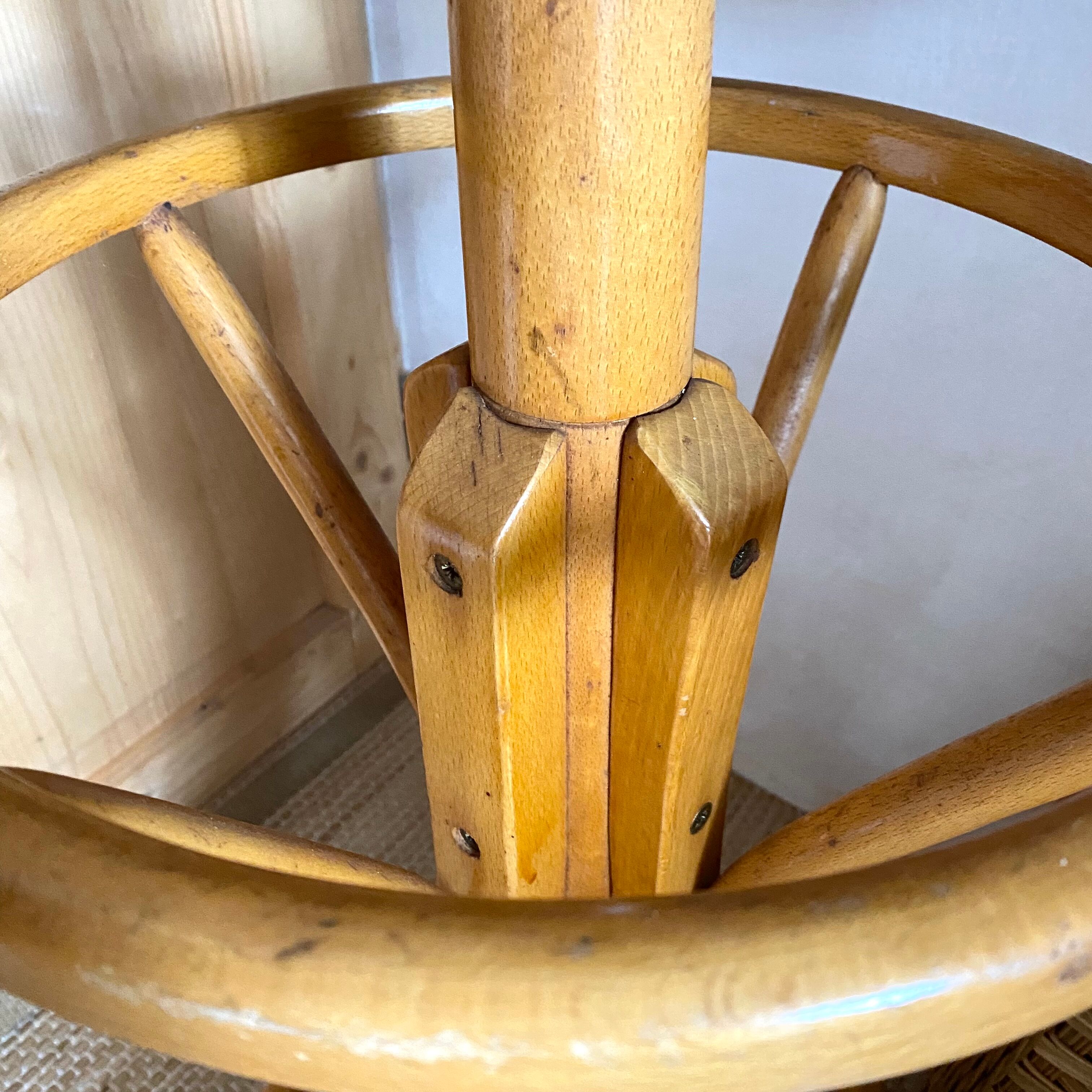 Vintage parrot coat rack