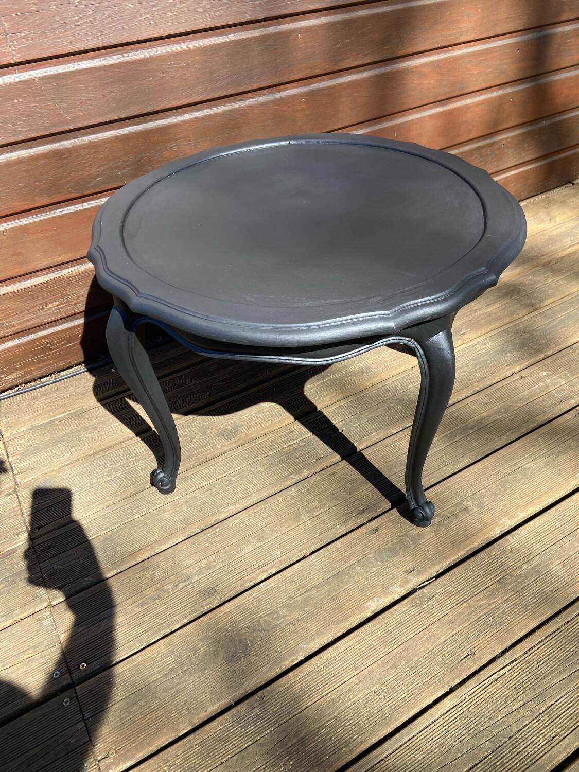 Revamped Louis XV style coffee table