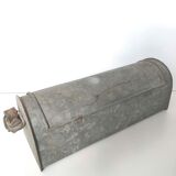 Old zinc plumber toolbox
