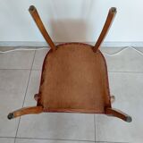 Red bridge chair