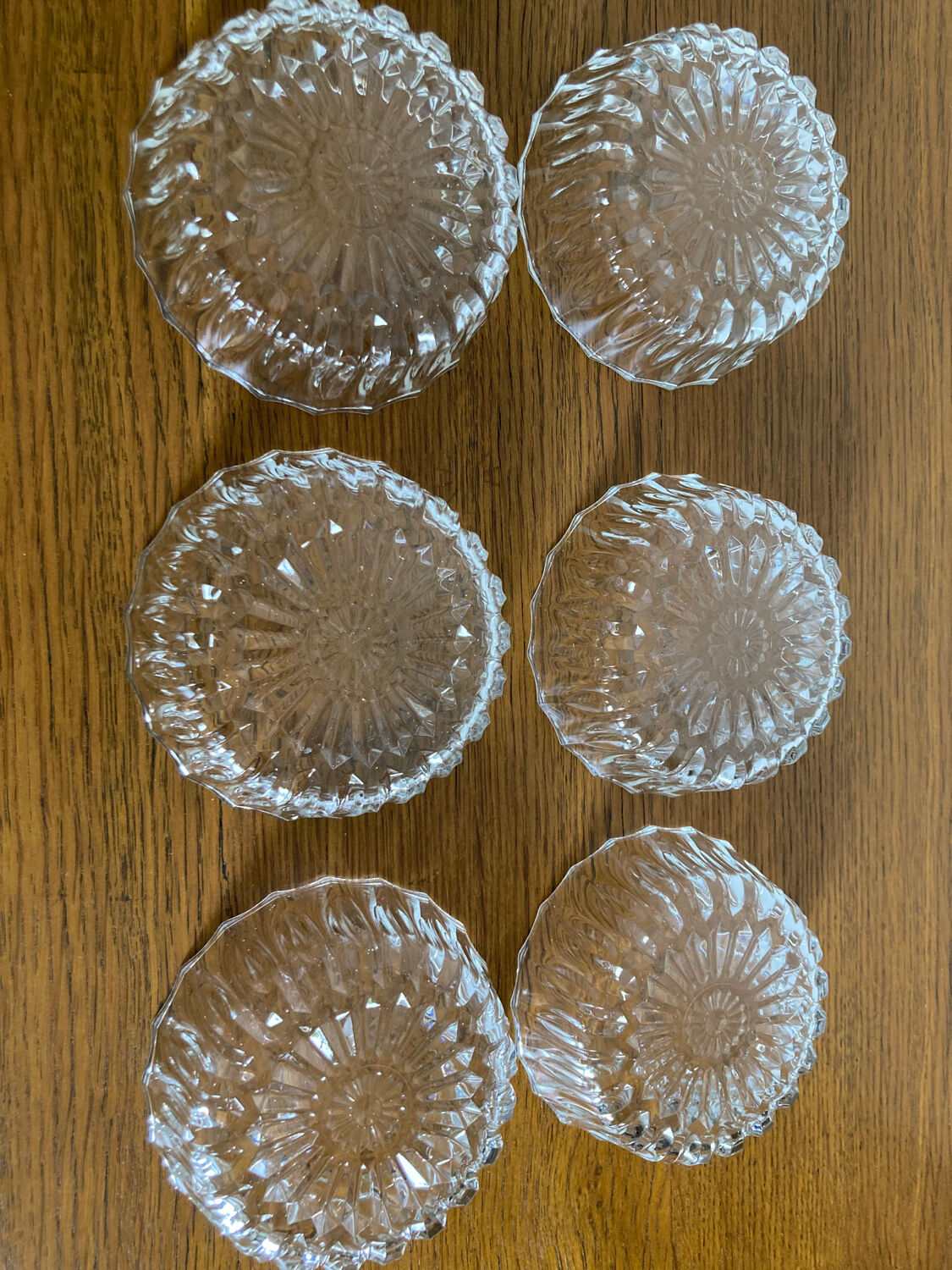 Lot de 6 coupelles à dessert