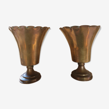 Vases en cuivre