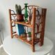 Vintage bamboo shelf 60s/70s