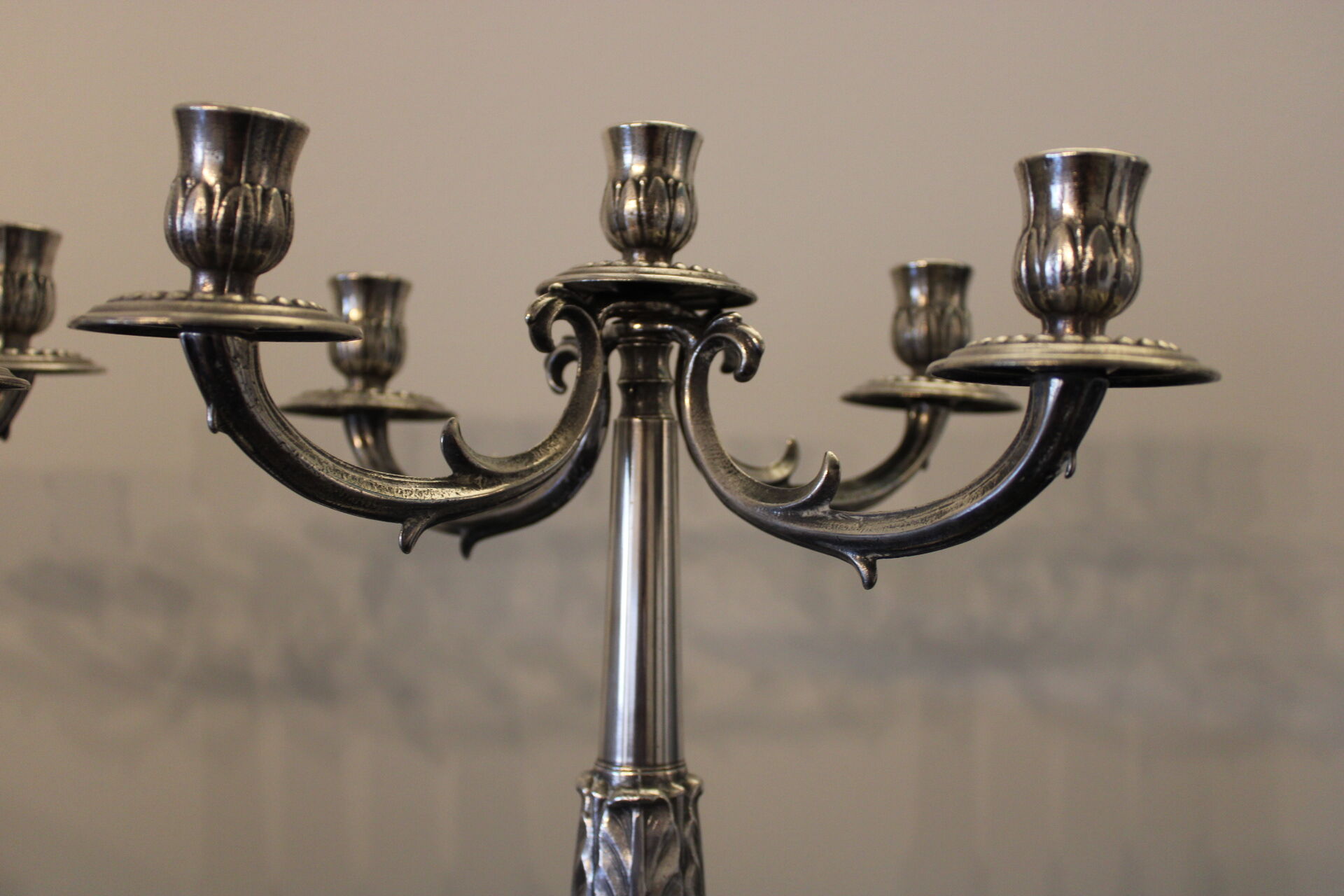 Pair of Louis XVI style chandeliers