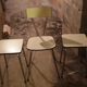 Chaise et tabourets  formica
