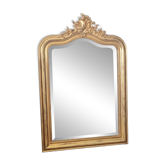 Miroir Louis Philippe avec fronton