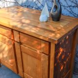 Chest of drawers in elm Regain