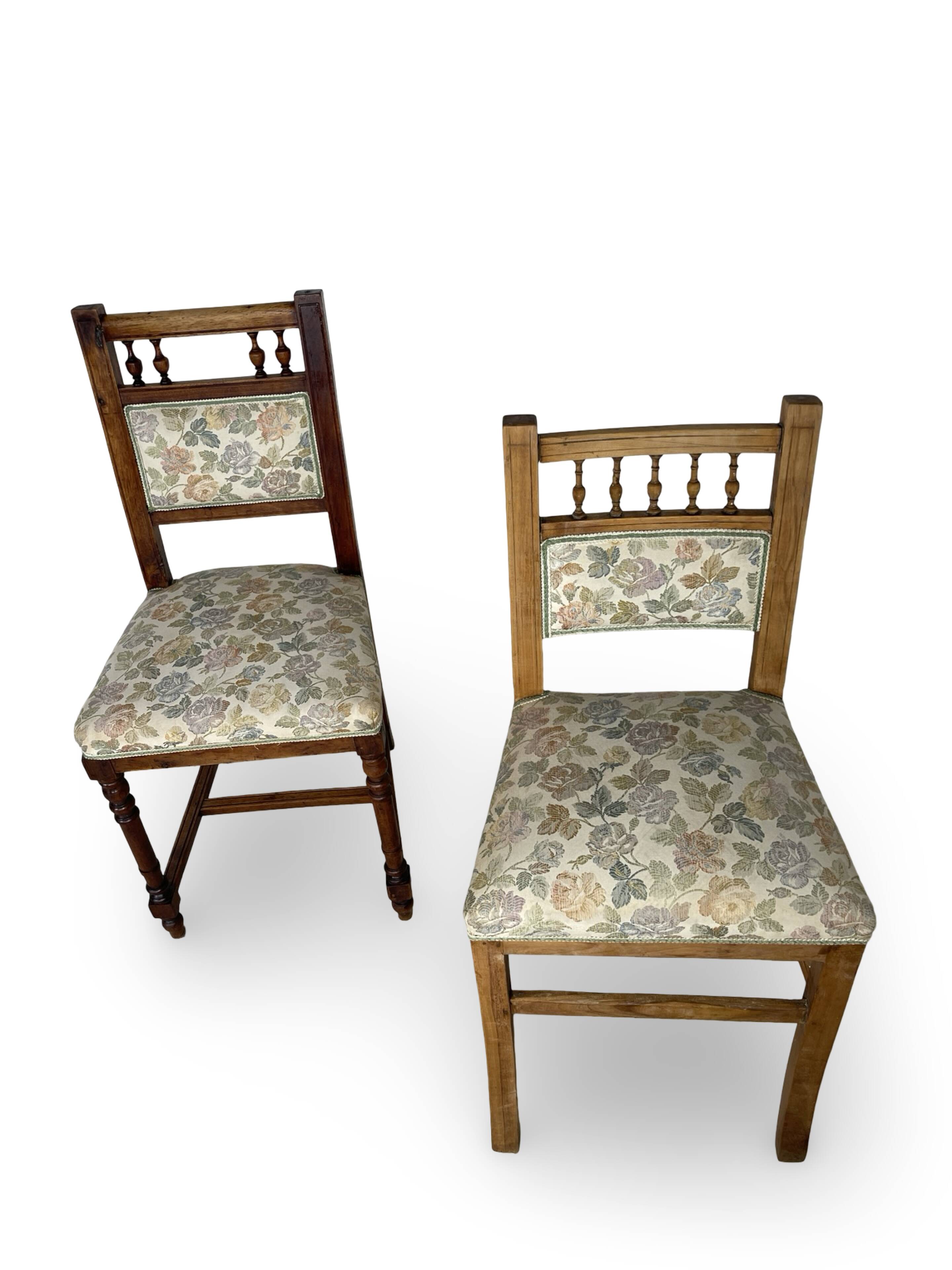 Chaises Art déco italiennes des années 1910/1920