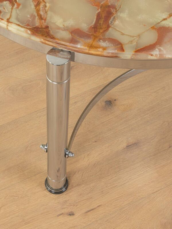 Table basse onyx des années 1970