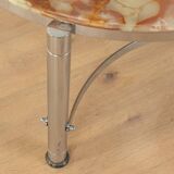 1970s onyx coffee table