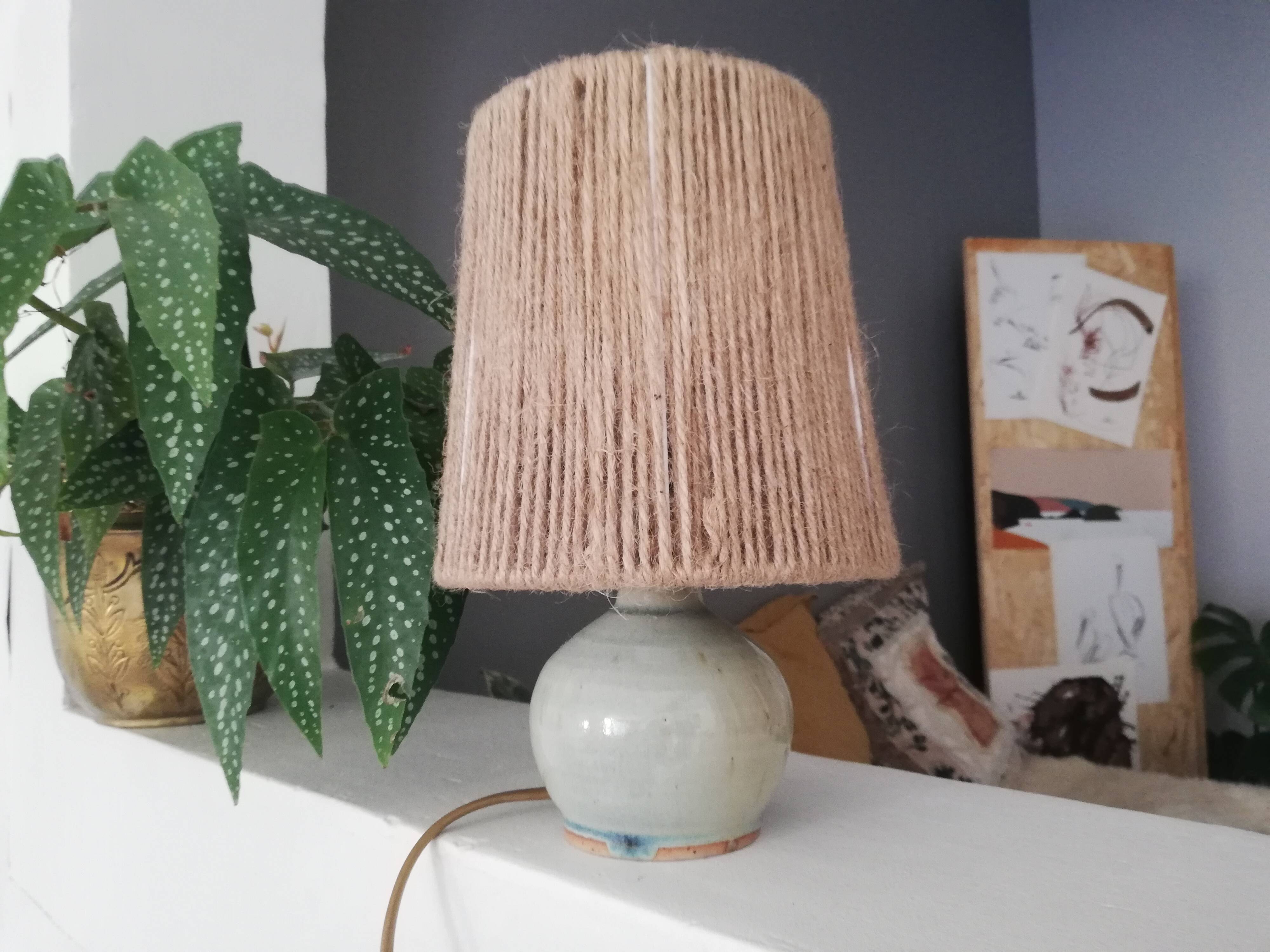 Lampe vintage céramique