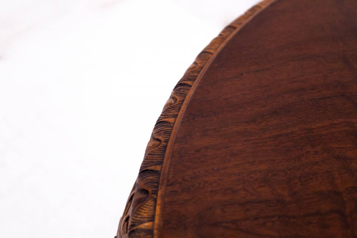 Antique, carved table, Western Europe, around 1910.