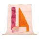 Tapis beni ouraine fait main artisanale taille 150 x 250 cm coloré