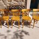 4 vintage Baumann bistro chairs