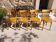 4 vintage Baumann bistro chairs