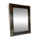 Miroir ancien style Napoléon III en bois noirci et doré – cadre d’orig