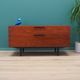 Rosewood chest of drawers, Danish design, 1970s, Ib Kofod Larsen, manufacturer: Faarup Mob